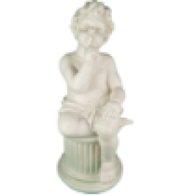 Скульптура Ангел на колонне,63х33 см
