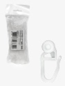 Крючки для штор роликовые с замком большие (100 шт./уп)1102 цена за шт