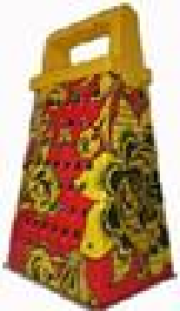 Терка  РАДУГА четырехгранная с пласт.руч.Т-2 (х/к)     1/80