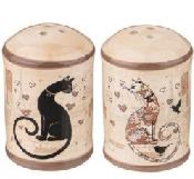 "ПАРИЖСКИЕ КОТЫ" НАБОР ДЛЯ СПЕЦИЙ 2 ПР.  4,5*4,5 СМ. ВЫСОТА=6,5 СМ. (КОР=60НАБ.)358-1734