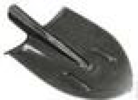 Лопата  штыковая из рельсовой стали 1668 б/ч 1/10, шт