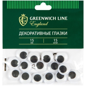 Материал декоративный Greenwich Line "Глазки", 15м