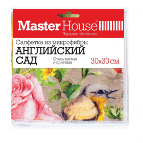 Салфетка из микрофибры  Master House Английский са