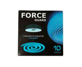 Спирали Стандарт синие (по 10шт) FORCE guard