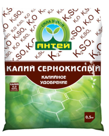 Сульфат калия 0,5 кг ( калий сернокислый )/48/ 1728  Антей