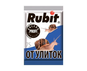 Аксела Profi 75гр. (защита от улиток и слизней) гранулы (метальдегид) Rubit