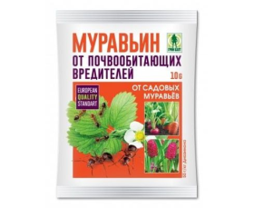 От муравьев гранулы 50гр. (диазинон) для грядок и теплиц, пакет Муравьин Грин Бэлт 01-119