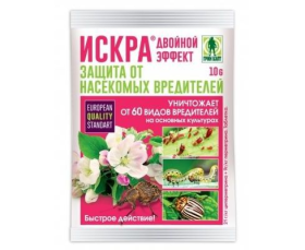 Искра Двойной Эффект 1табл. 10гр. (защита от колорад. жука и 60 вредит) циперметрин Грин Бэлт 01-421