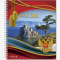 Тетрадь 48 л. А5 кл. греб. Полином РОССИЯ 2 мел. карт. выб.УФ-лак