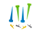 Автополив на бутылку д/комнатных и сад. растений, 4шт/уп, цена за уп,E1M