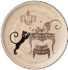 "ПАРИЖСКИЕ КОТЫ" ТАРЕЛКА ЗАКУСОЧНАЯ 21*2,5 СМ 358-1744