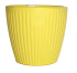 Эви VipSet 0,6 л желтый Горшок с дренажной системой